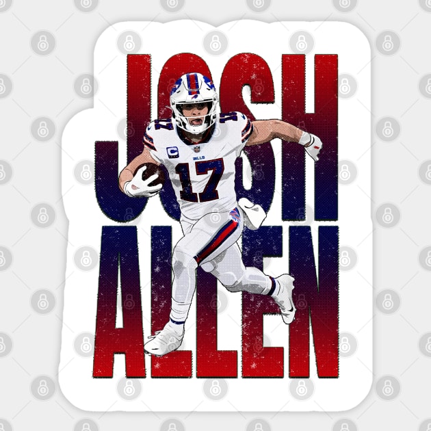 Josh-Allen Sticker by TEENIE DESIGN